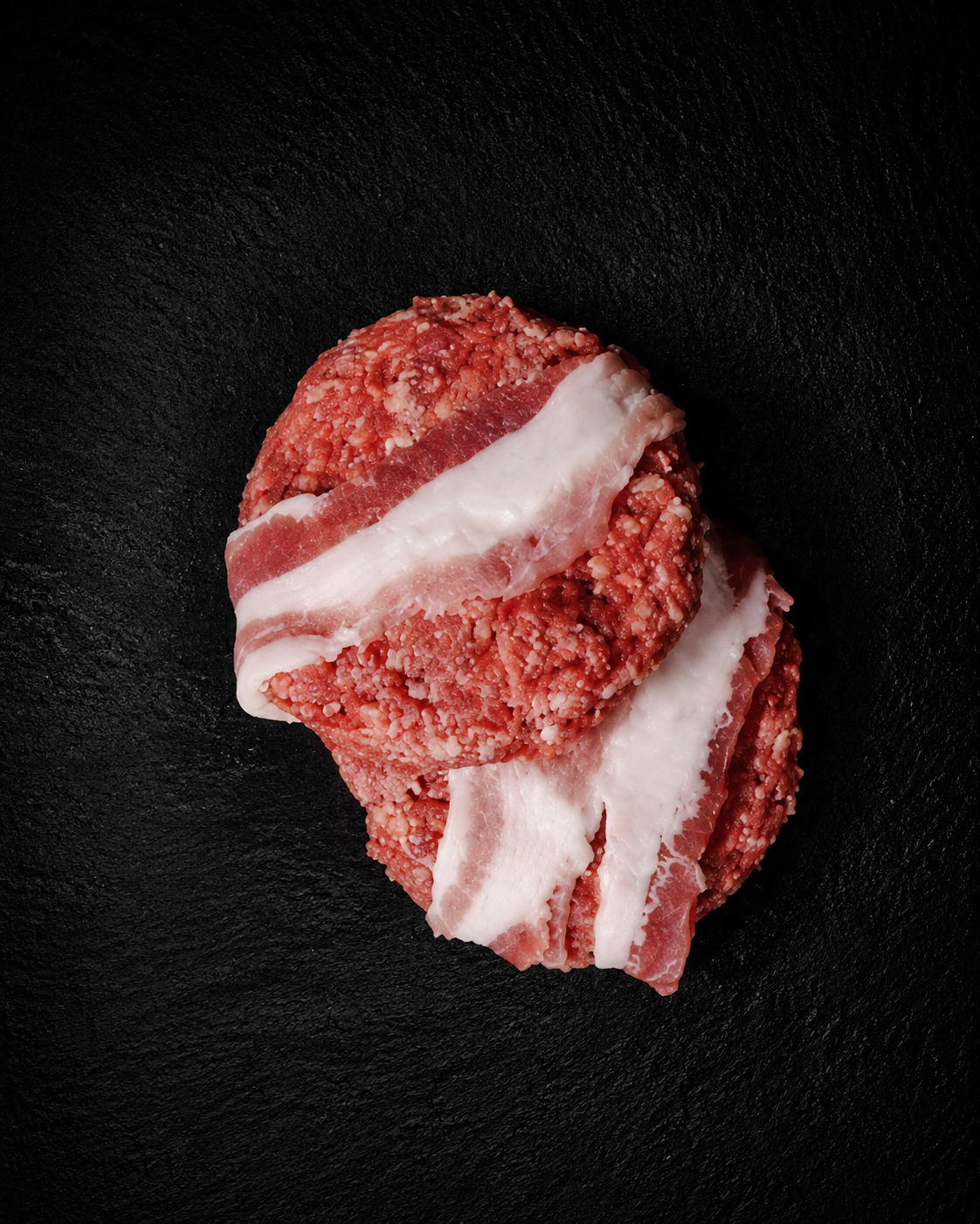 Hamburger misto con pancetta