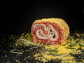 Girelle croccanti cotto e formaggio
